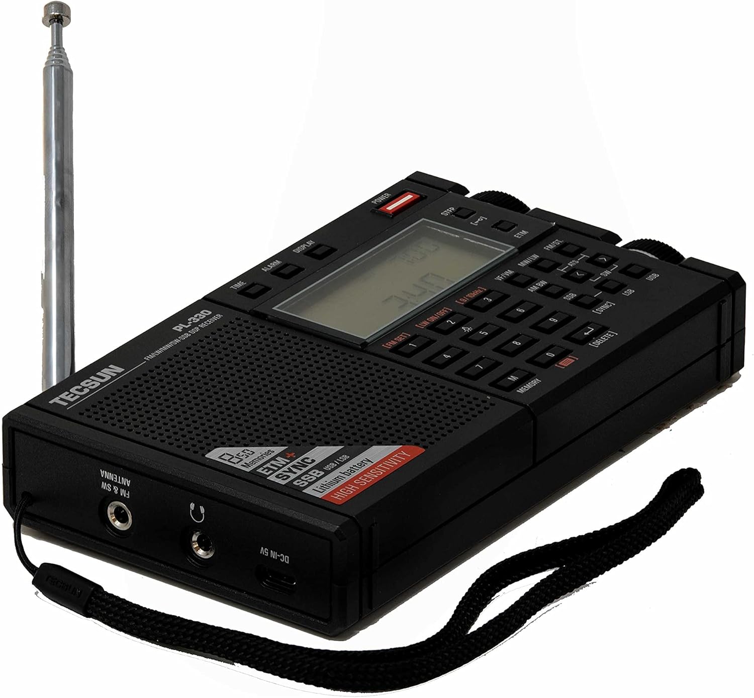 Tecsun Digital PL330 AM/FM/LW/SW Worldband Radio with Single Side Band Receiver - Image 3