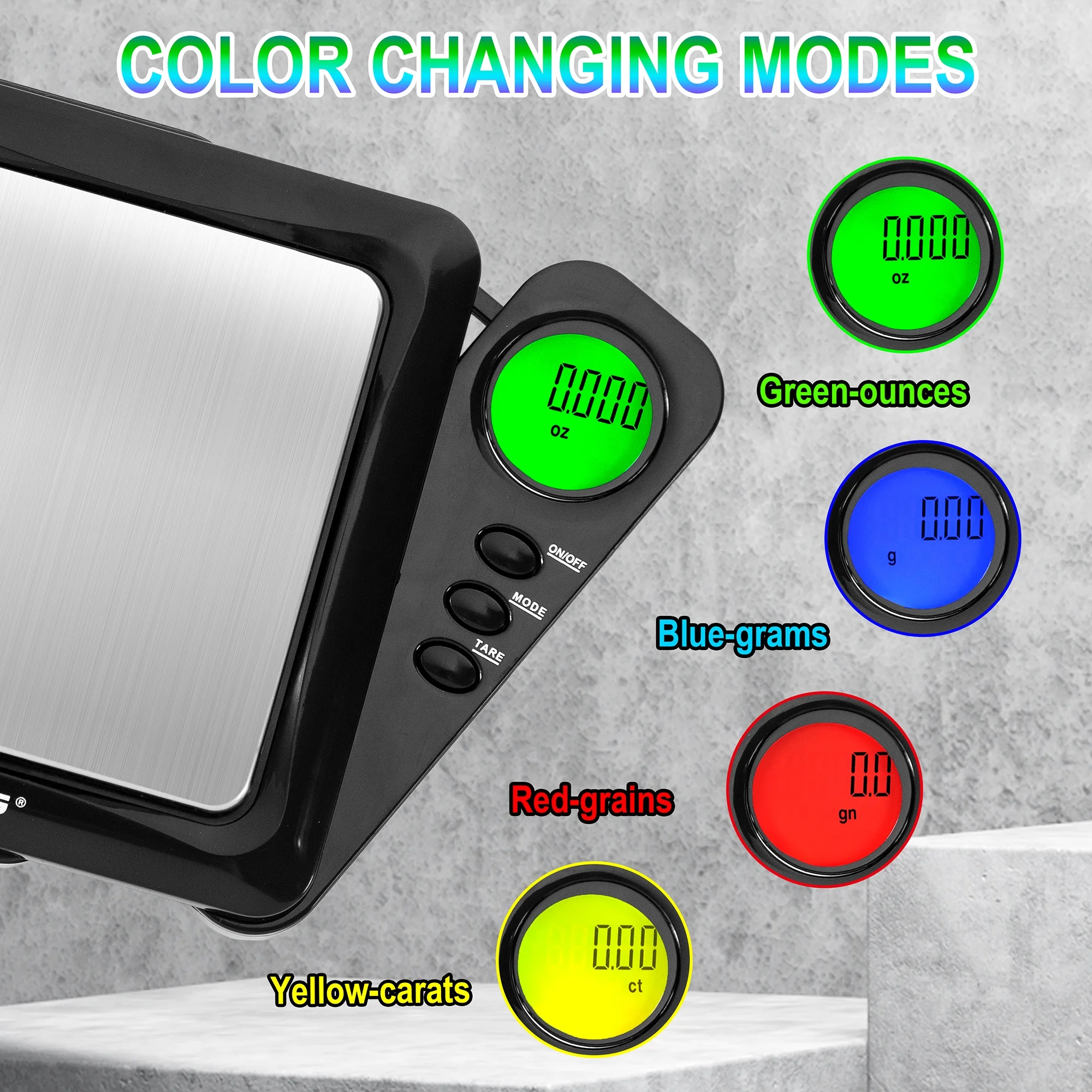 Blade 150g Carbon Fiber Black Special Edition Digital Pocket Scale Series - Image 4