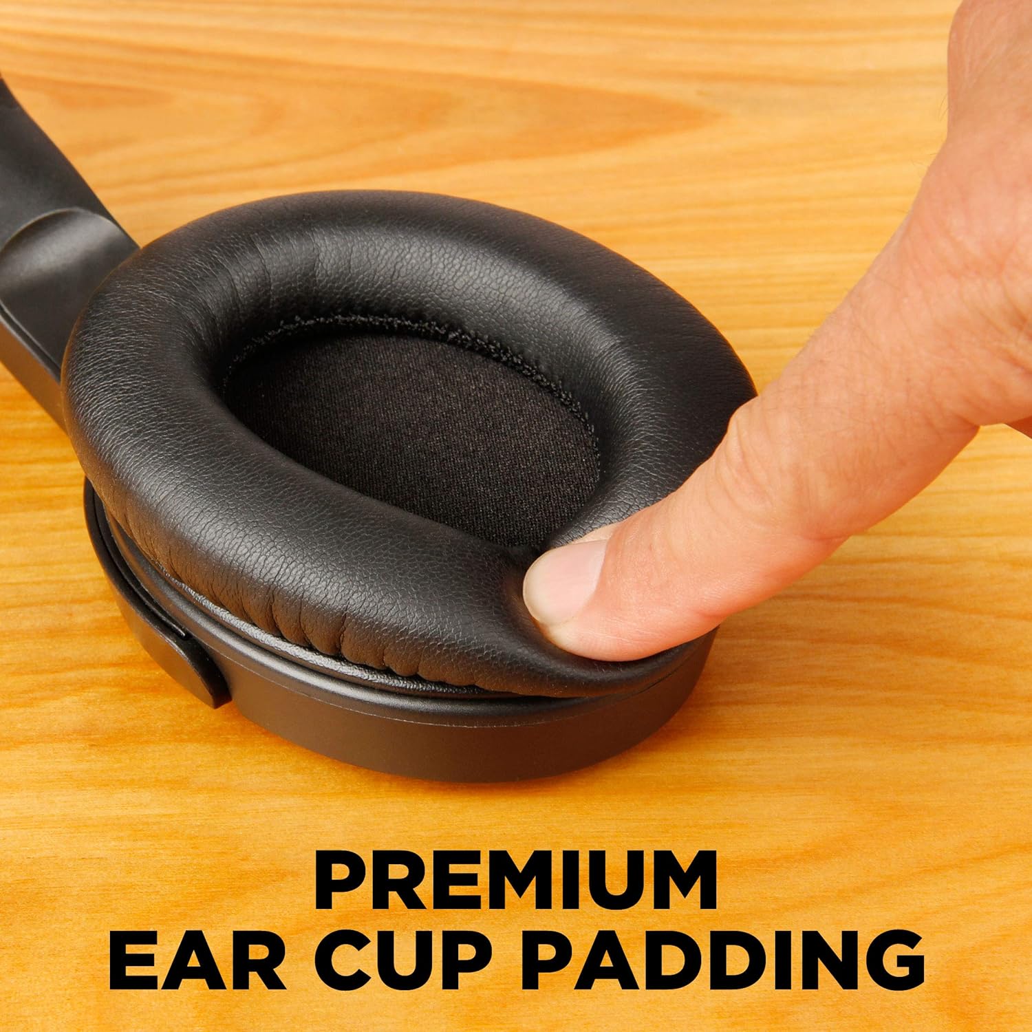 Over-Ear Headphones BlueVIBE GTV TV Headphones Wireless for Hearing Impaired & Seniors ?C Easy Setup Plug and Play for TV Watching, Hard of Hearing ?C 10 Hour Battery Life, No Audio Delay, 2.4GHz RF Transmitter - Image 6
