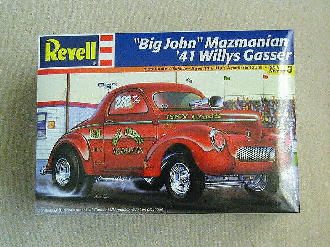 Revell 1941 Willys Gasser Big John Mazmanian Model