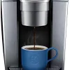 Keurig K-Elite Coffee Maker, Single Serve K-Cup Pod Coffee Brewer, With Iced Coffee Capability, Brushed Silver