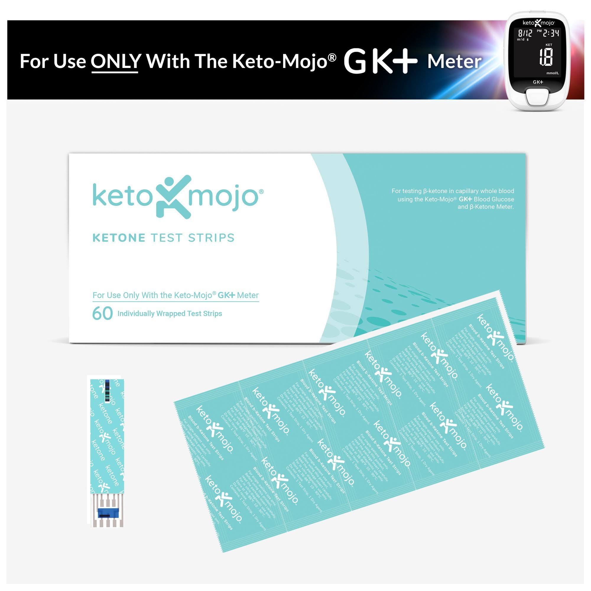 GK+ Ketone Test Strips (60 Pack) - Image 4