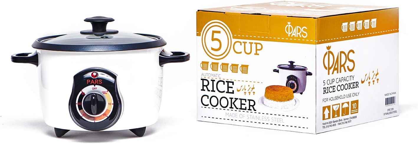 Pars Automatic Persian Rice Cooker – Tahdig Rice Maker Perfect Rice Crust, 10 Cup - Image 10